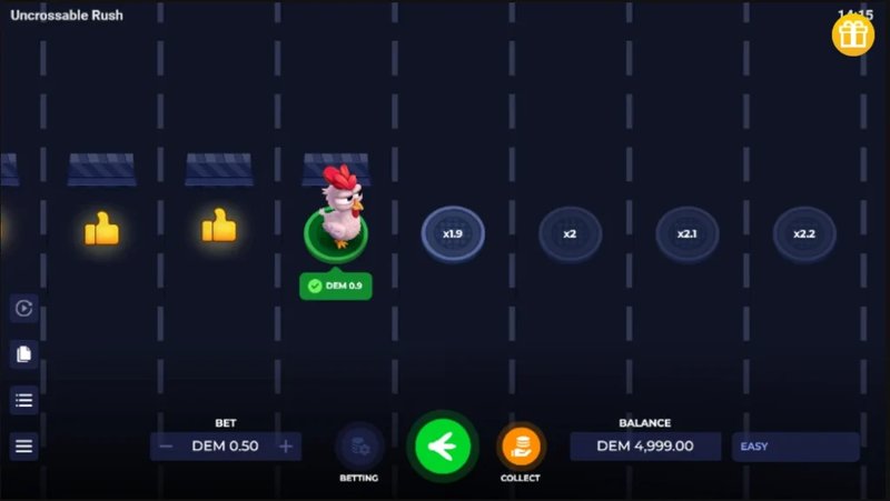 Uncrossable rush casino, uncrossable rush jouer